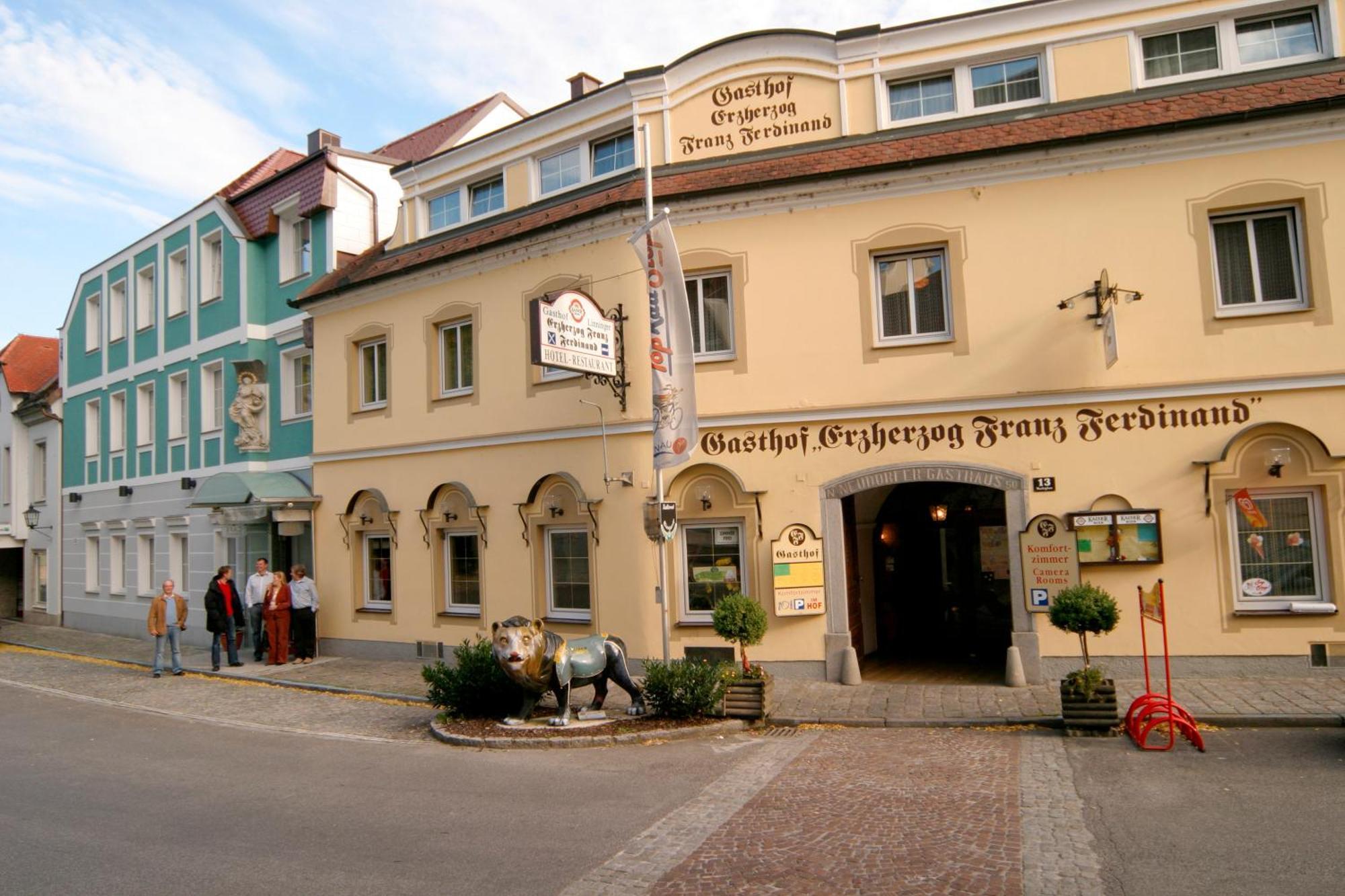 Gasthof Erzherzog Franz Ferdinand Markt Sankt Florian Luaran gambar